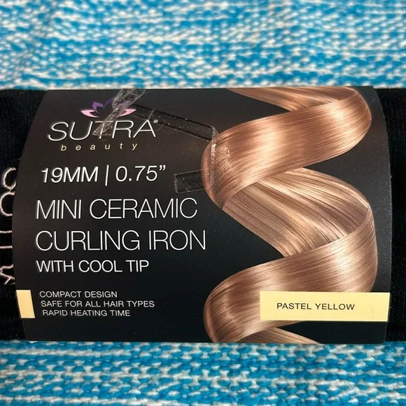 SUTRA Mini Ceramic Curling Iron with Cool Tip. - Picture 4 of 4